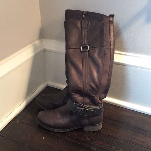 BareTraps Shoes Baretraps Gray Tall Boots Size 6 Poshmark